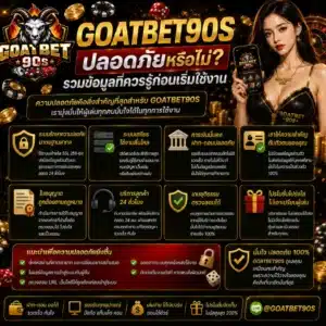 GOATBET90 ปลอดภัยหรือไม่_ รวมข้อมูลที่ควรรู้ก่อนเริ่มใช้งาน